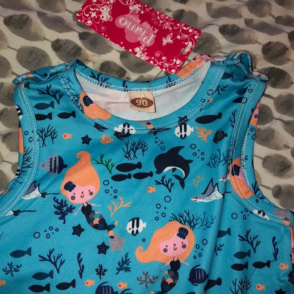 NWT Mermaid romper!!!